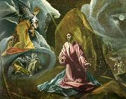 christ on the mount of olives El Greco